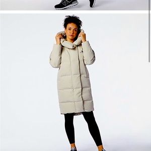 NWT NB Athletics Winterized Long Down Puffer Jacket I Size L